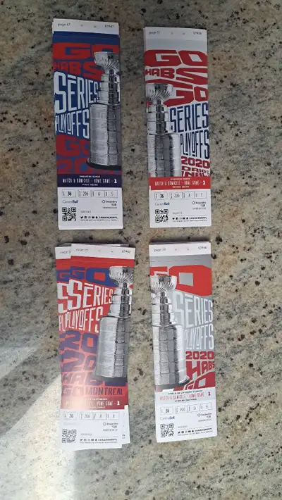 Four sets of 4 tickets for each of the first 4 games of the 1st Round, 2nd Round, Conference Finals...