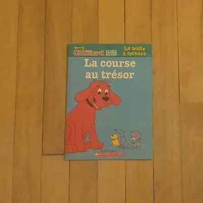 Livre:$1. CLIFFORD LE GROS CHIEN ROUGE: LA COURSE AU TRÉSOR., View more