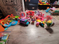 Kids toy lot. Little people, fisher price, my little pony,vtech