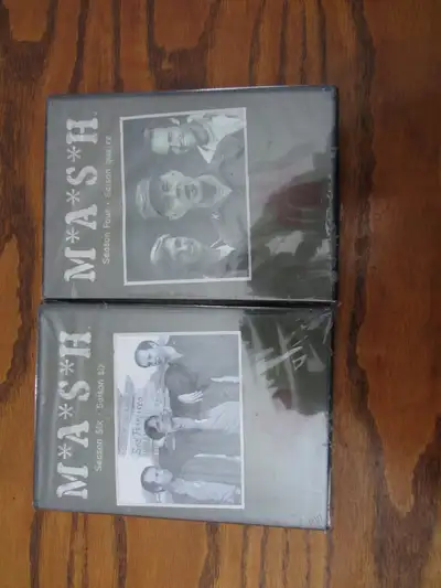 MASH Season 4 & 6 DVD New Sealed Both For $35