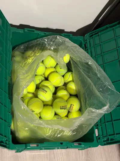 Over 150 Used Tennis Balls, View more