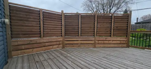 We are specializing in new build fences ( $55 per ft) , and decks. Call us at 647-326-9288 to get fr...