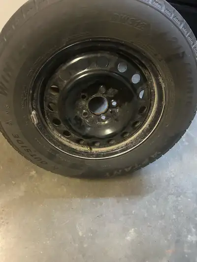 Size 215 70R16 Used for 1 season. Got rid of car, no use for tires anymore 400$ o.b.o Will deliver f...