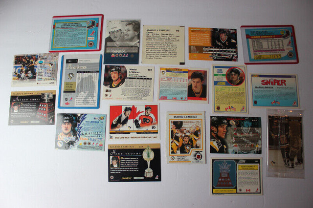 NHL MARIO LEMIEUX 19-Cards For $25 _VIEW OTHER ADS_ in Arts & Collectibles in Kitchener / Waterloo - Image 3