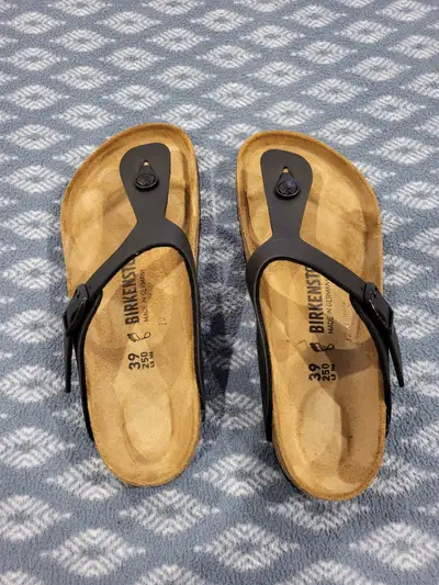 Birkenstock Gizeh Birko-Flor - Black, View more