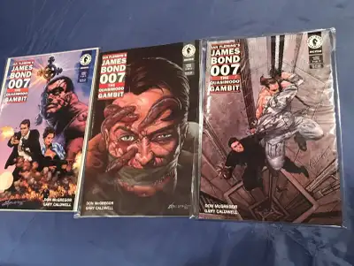 James Bond 007 the Quasimodo Gambit comics, View more