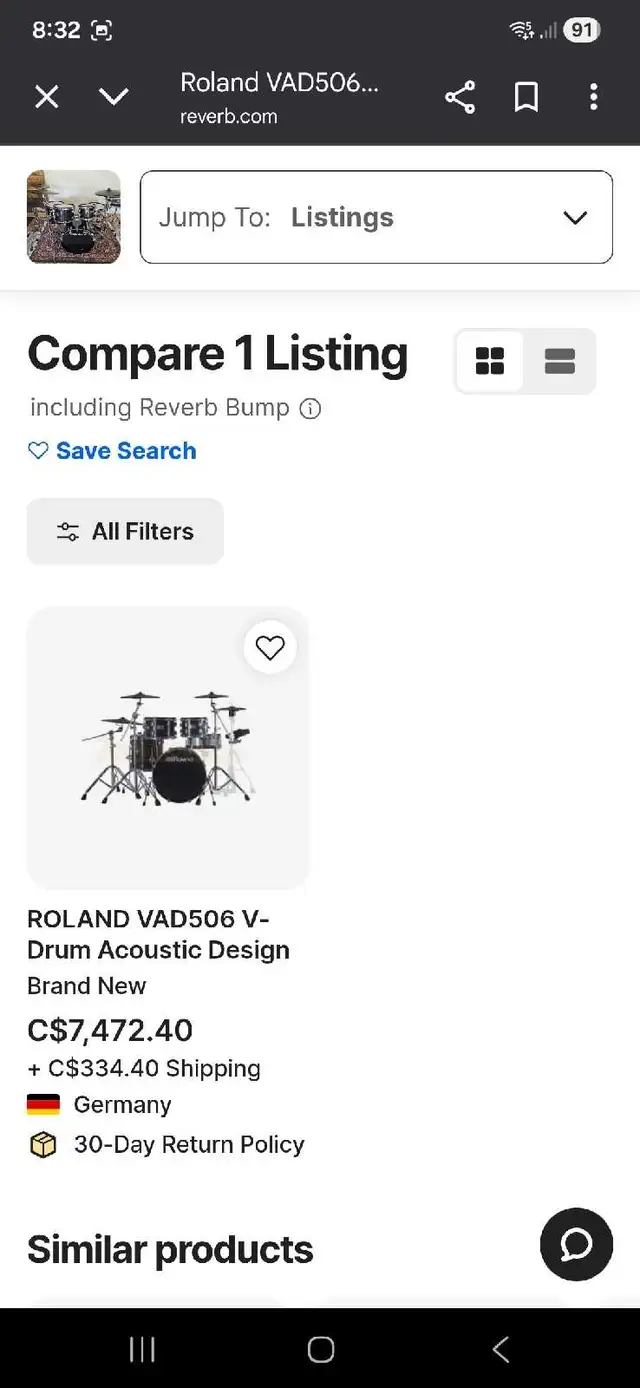 Roland VAD506 electronic drum kit in Drums & Percussion in Belleville - Image 9