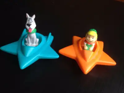 Wendy's Jetson figures - 1989 - Elroy & Astro, View more