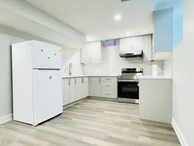 Spacious and newly built 2-bedroom basement apartment at Bovaird & Goreway with a private separate e...