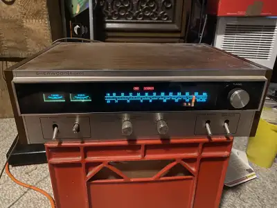 Vintage Sherwood S-2400 Solid-State AM-FM Stereo Tuner Receiver, View more