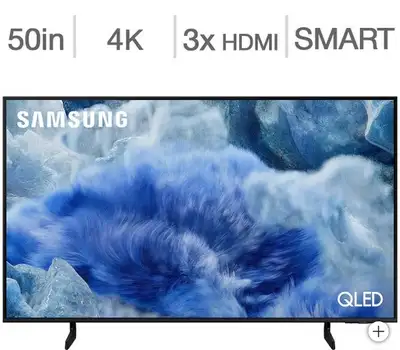 Télévision QLED 50'' QN50Q8FAAF 4K UHD HDR 120Hz Smart Samsung, View more
