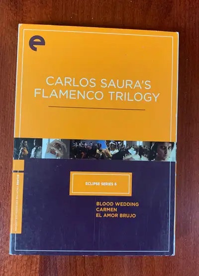 Carlos Saura's Flamenco Trilogy (Blood Wedding / Carmen / El Amor Brujo) (The Criterion Collection)...