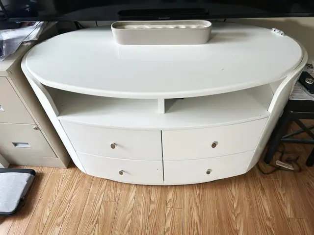 tv stand / drawer unit (solid wood) in Bookcases & Shelving Units in Edmonton - Image 2