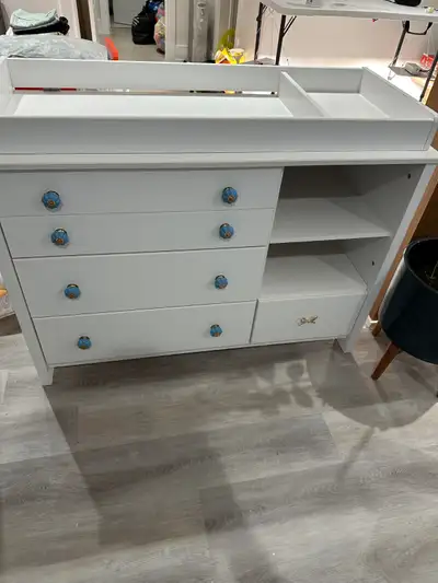Kids Changing Table with Station, View more
