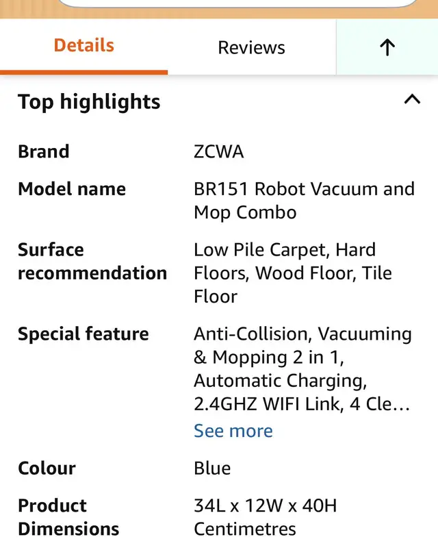 Robot Vacuum and mop combo in Vacuums in St. Catharines - Image 6