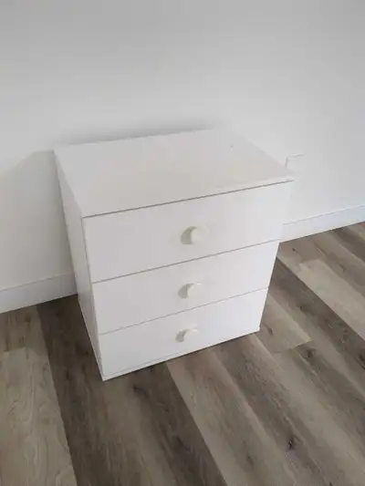 IKEA dresser three drawers white clean great shape!, View more