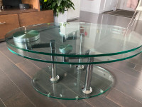 Table de salon moderne ovale à vendre