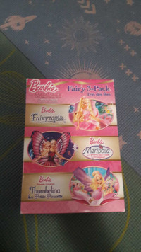 Barbie Fairy 3-Pack DVDs Bilingual 