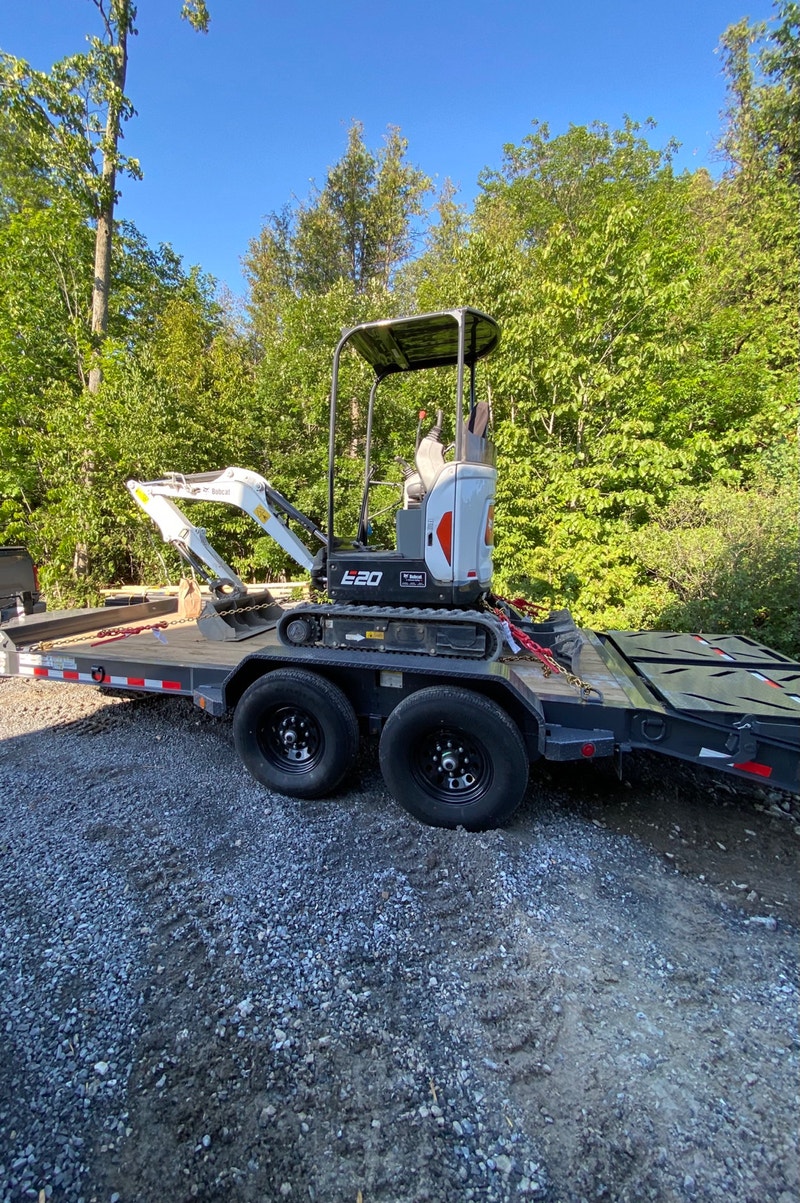 Mini Excavator/ Skid Steer services Interlock, Paving & Driveways