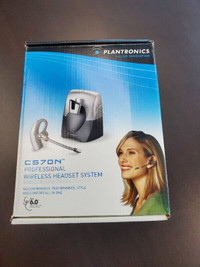 Plantronics CS70N Professional Wireless Office Headset System wi