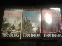 3 books from the Shannara series