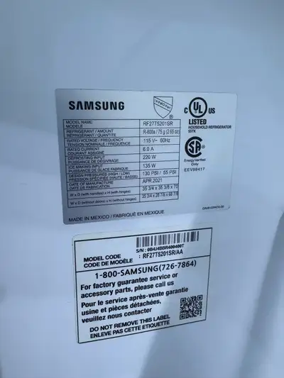Samsung French Door Refrigerator, View more