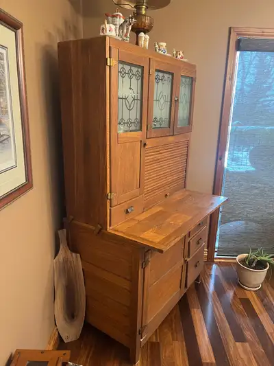 antique Hoosier cabnet, View more