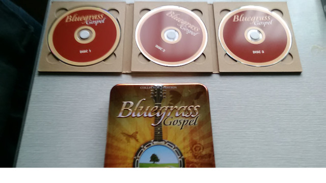 Bluegrass Gospel-3cd's 36tracks-mint-w/tin box in CDs, DVDs & Blu-ray in City of Toronto