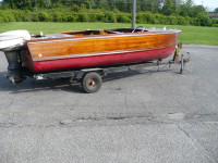 1949 Peterborough 16ft Cedar Strip Boat