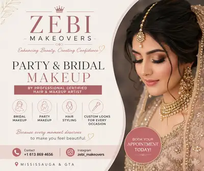 ✨ LOOK YOUR BEST FOR EVERY SPECIAL MOMENT! ✨ Party Makeup | Bridal Makeup | Hair Styling Get a flawl...