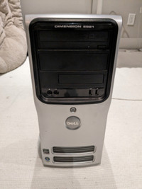 2 Dell Dimension E521 with 20" Monitor
