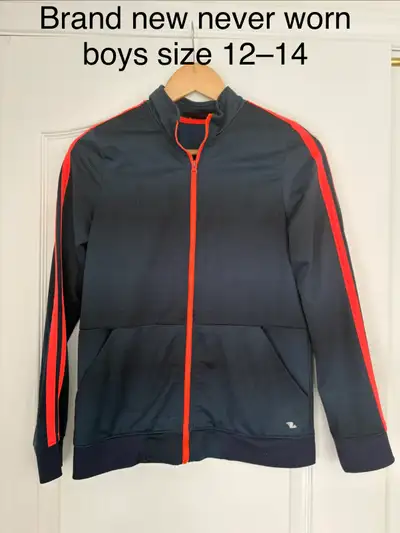 Brand new size 14 Athletic Works Boys Track Jacket, View more