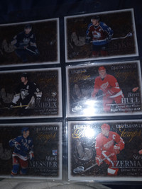2003 mcdonalds etched in time hockey cards lot of 6