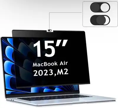 Privacy Screen for MacBook Air 15 Inch Magnetic Anti Blue light, View more