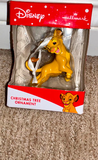 Hallmark Disney Simba Christmas Tree Ornament