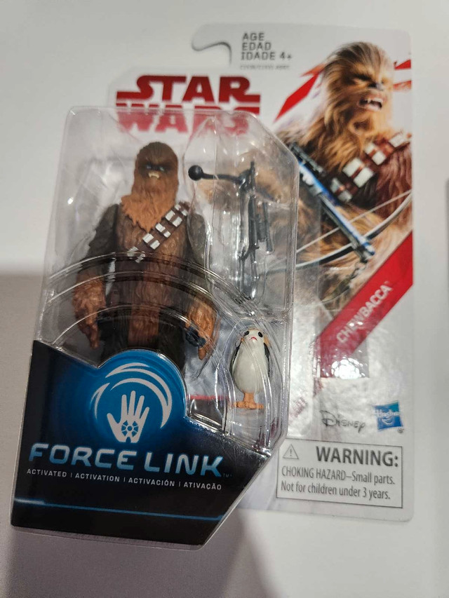 Star wars figures new in pkg, chewbacca and c3po force link in Toys & Games in New Glasgow - Image 2