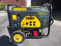 Champion 4000W generator 
