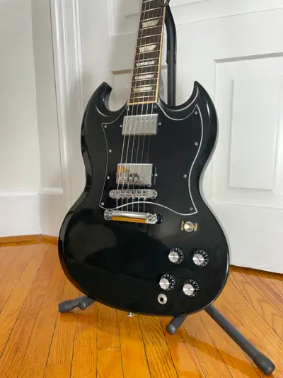 2012 Gibson SG Standard Ebony Electric Guitar, View more