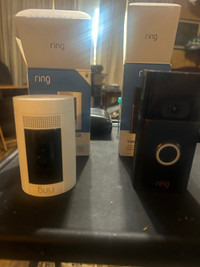 Ring video doorbell & driveway camera