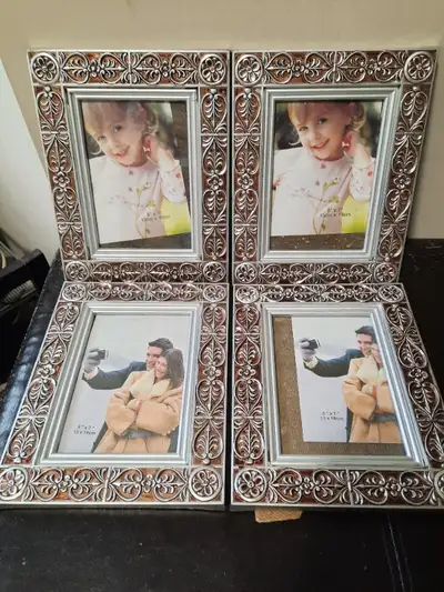 4 pieces of 5"x7"  Picture Frames, View more