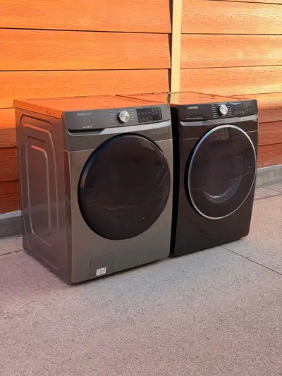 Samsung Front Load Washer & Dryer Set – 27”, View more
