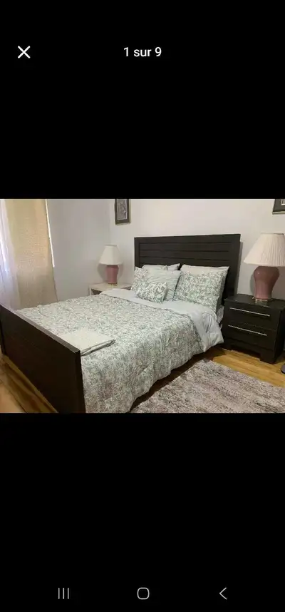 chambre a coucher commodes + lit + coiffeuse, View more