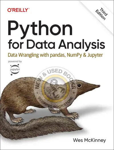Python for Data Analysis 3rd Edition by Wes McKinney 9781098104030 Text 289-654-5330 if you have any...