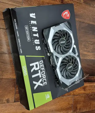 MSI Nvidia GeForce RTX™ 2060 VENTUS 12G OC Gaming Graphics Card, View more