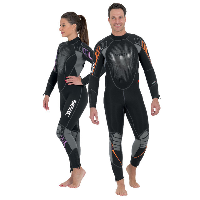 Wetsuits de plongée, neufs, ultra confortables 2 pièces 7 mm dans Sports nautiques  à Laval/Rive Nord - Image 2