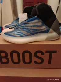 adidas Yeezy QNTM BSKTBL Frozen Blue size 7