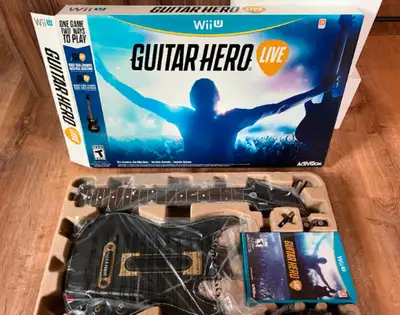 guitar hero live, full package, wii u, View more