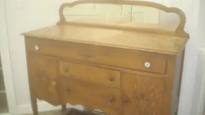 SIDEBOARD_ANTIQUE_SOLID WOOD, View more