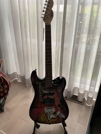 Woodrow Ottawa Senators Electric Guitar, View more