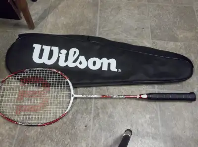 Raquette WILSON STORM BLX avec étui.